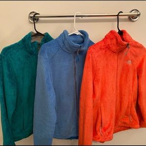 Fleece North Face Jackets